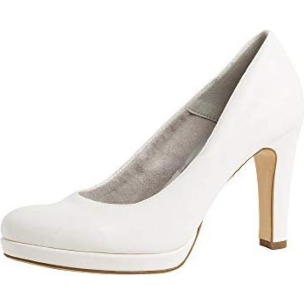 chaussures à talon Tamaris blanc