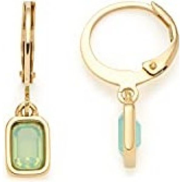 boucles doreilles Leonardo Jewels vert