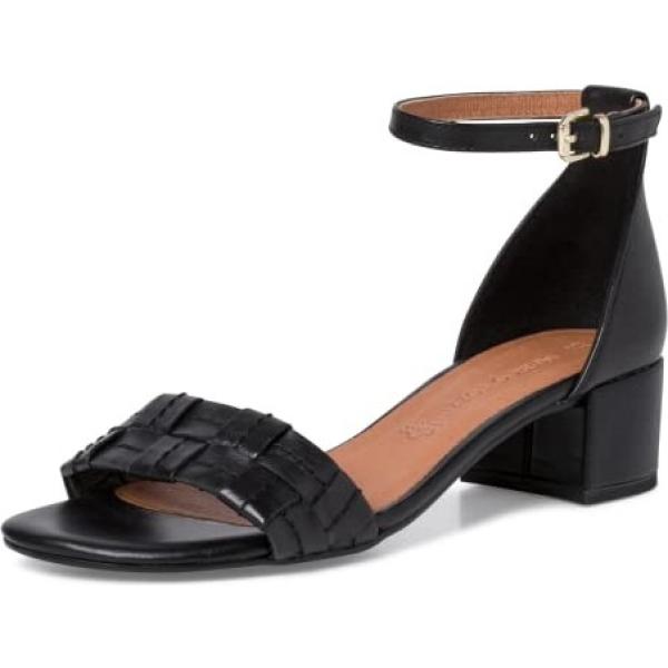 sandales à talon Marco Tozzi noir