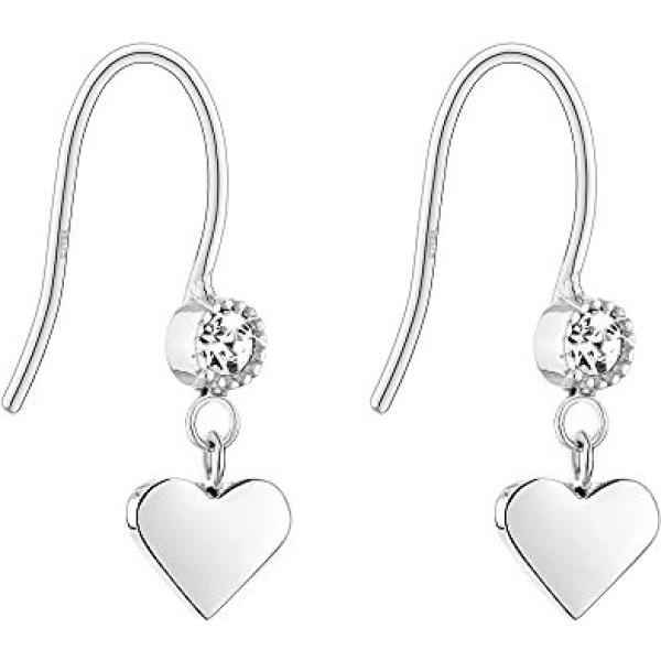 boucles doreilles Tamaris blanc
