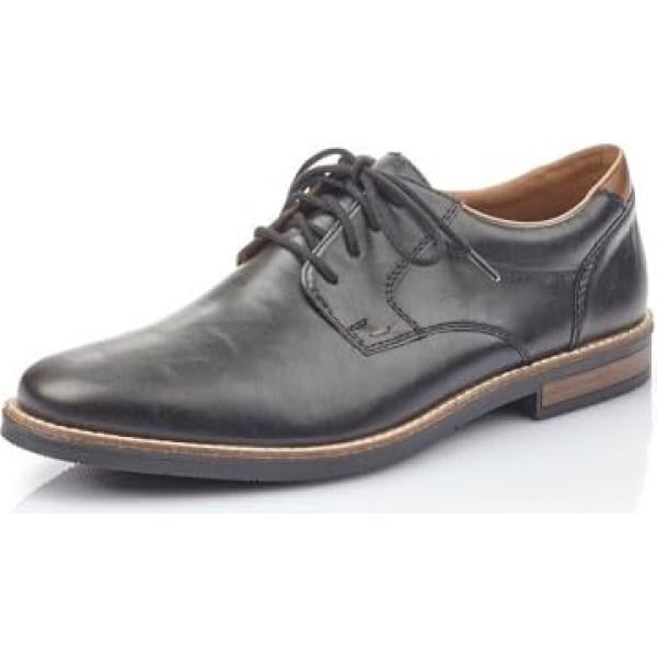chaussures à lacets Rieker gris
