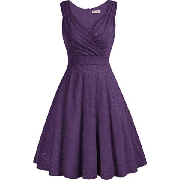 robes sans manches Grace Karin violet