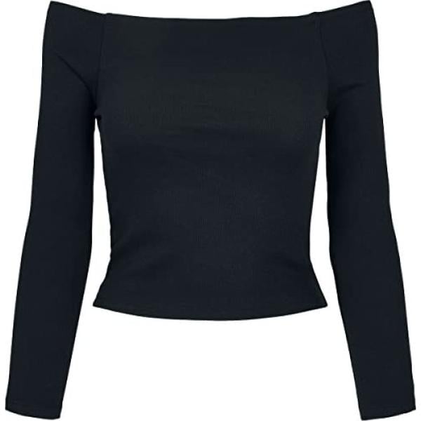 t-shirts Urban Classics noir teinte unie