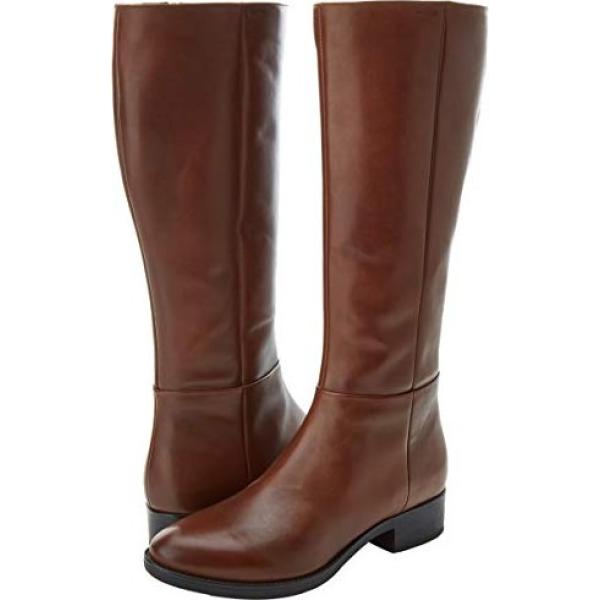 Cuissardes femme marron talon fermeture clair Geox Bantoa