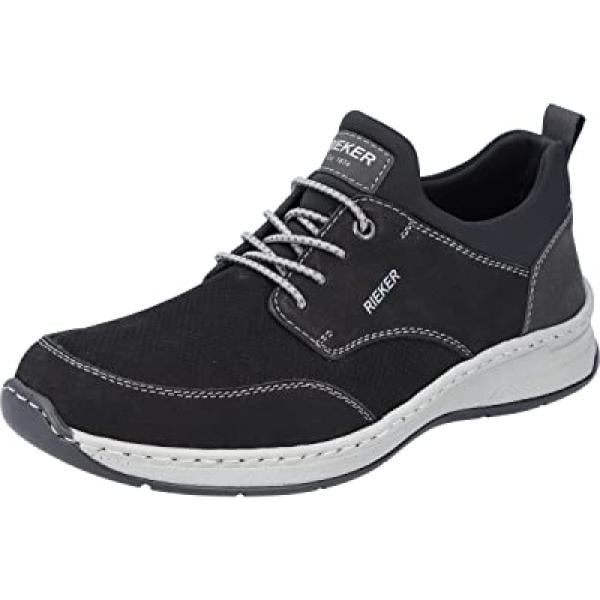 chaussures à lacets Rieker noir