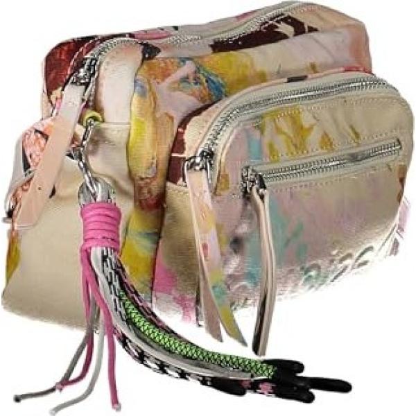 sacs en bandoulière Desigual gris imprimé