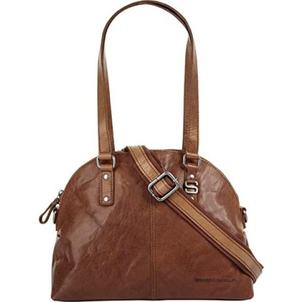 sacs en bandoulière Spikes & Sparrow marron