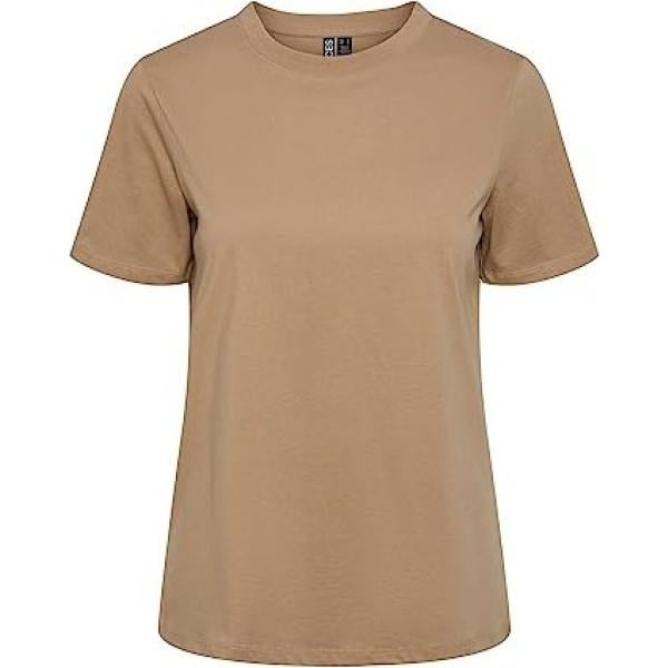 t-shirts Pieces marron à rayures