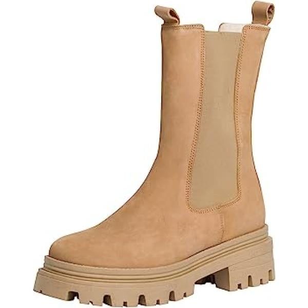 bottes Tamaris marron