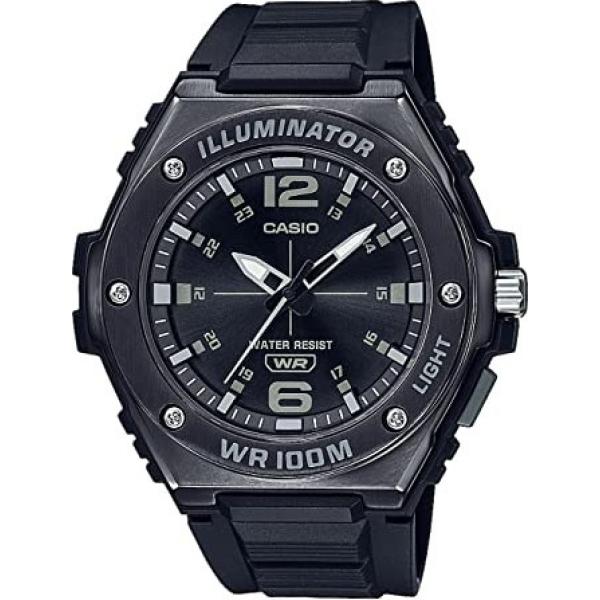 montres analogiques Casio noir