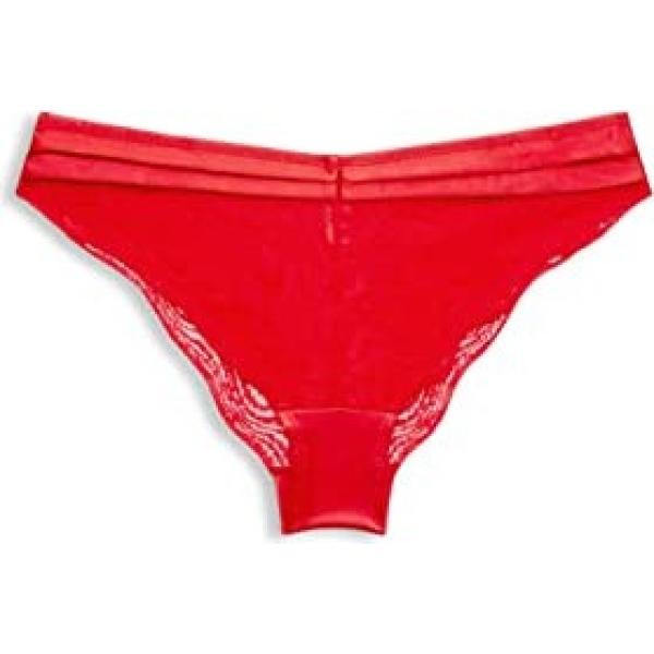 Slip femme rouge avec dentelle Esprit Bantoa