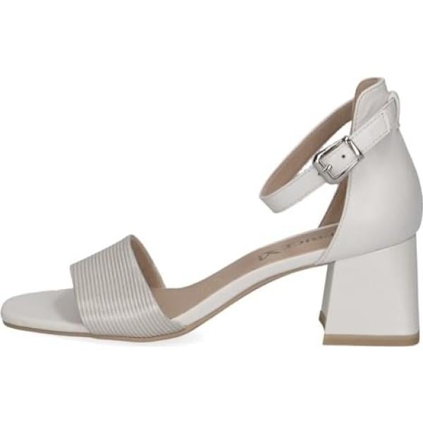sandales à talon Caprice blanc