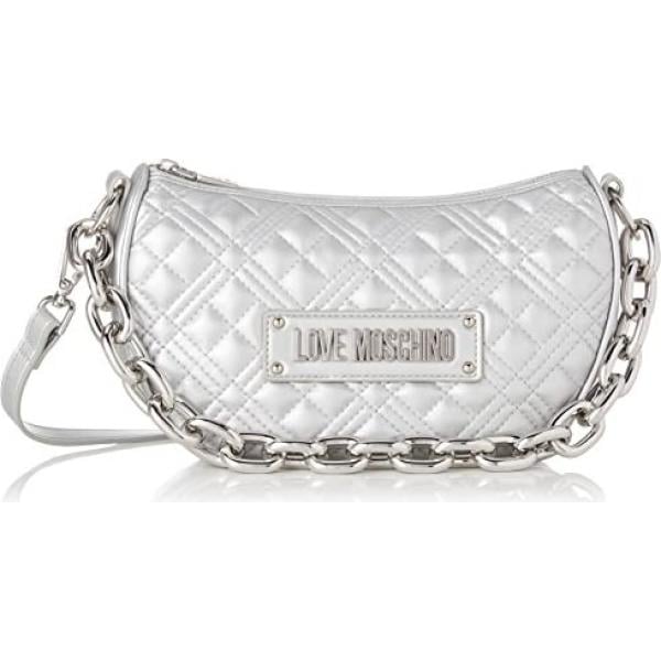 sacs en bandoulière Love Moschino gris