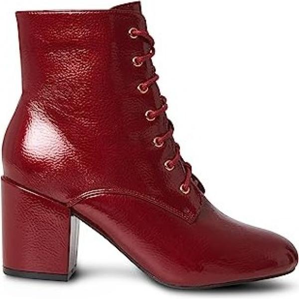 Bottines femme rouge talon Joe Browns Bantoa