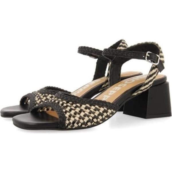 sandales en cuir Gioseppo noir