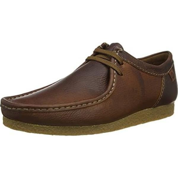 chaussures à lacets Clarks marron