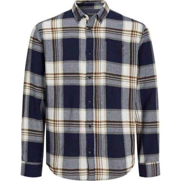 chemisiers Jack & Jones bleu à carreaux