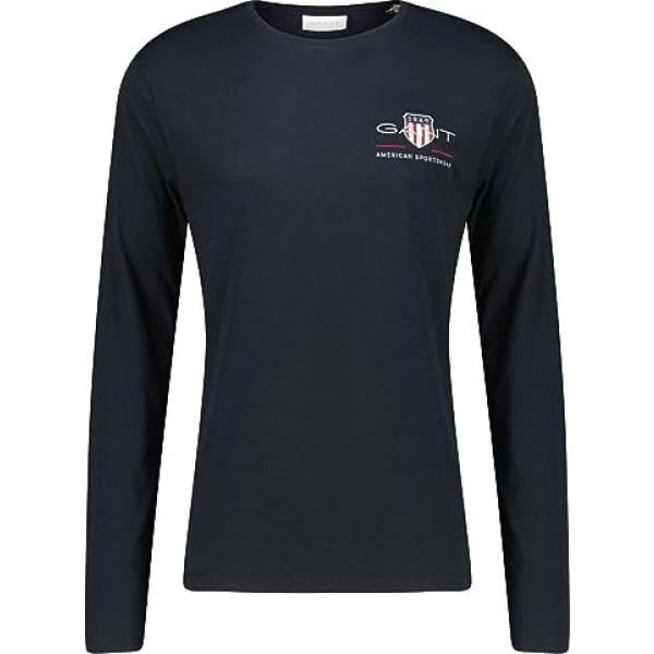 t-shirts Gant noir