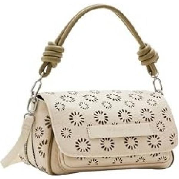 sacs en bandoulière Desigual blanc à fleurs