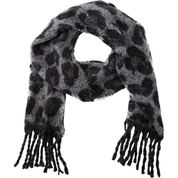 écharpes Only noir animalier