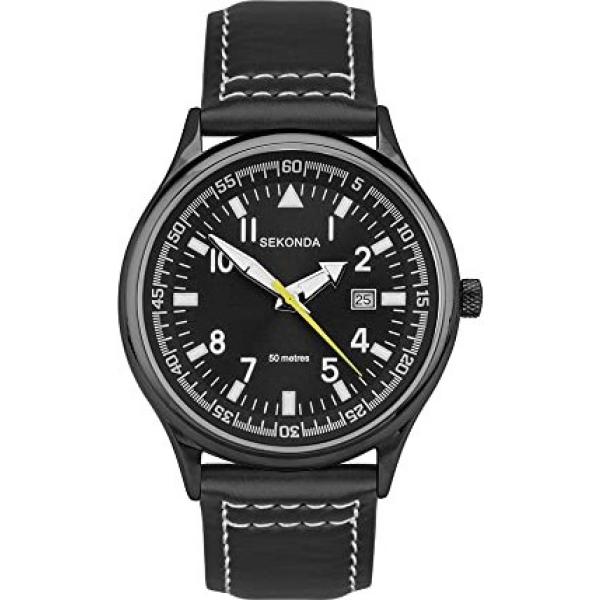 montres analogiques Sekonda noir