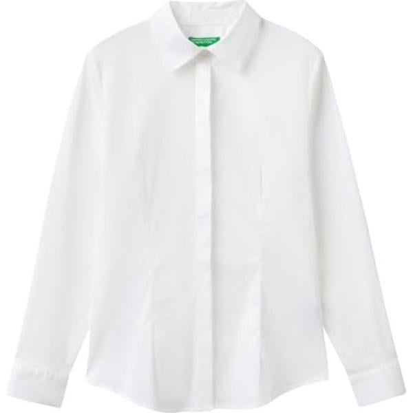 chemisiers United Colors of Benetton blanc