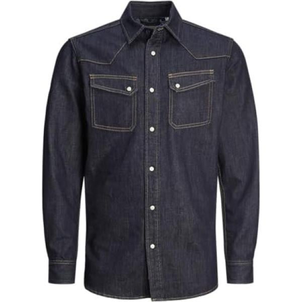 chemises à manches courtes Jack & Jones gris