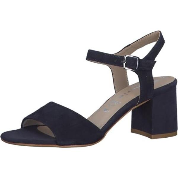 sandales à talon Tamaris bleu
