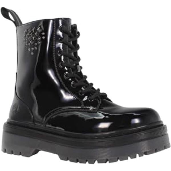 bottines Lumberjack noir militaire