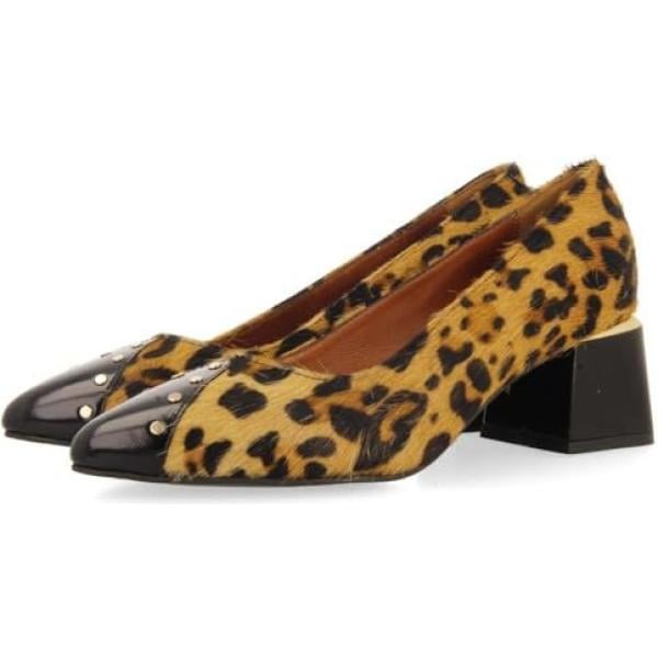 chaussures à talon Gioseppo noir animalier