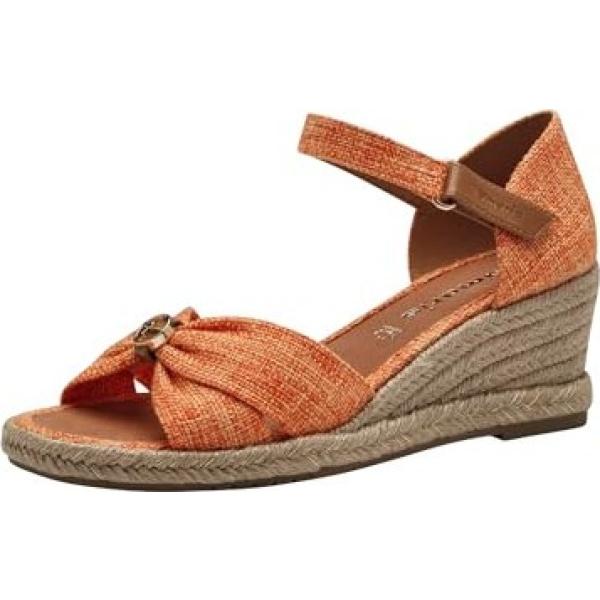 sandales à talon Tamaris marron