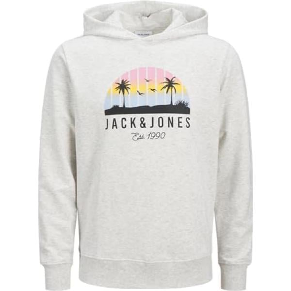 sweats à capuche Jack & Jones gris
