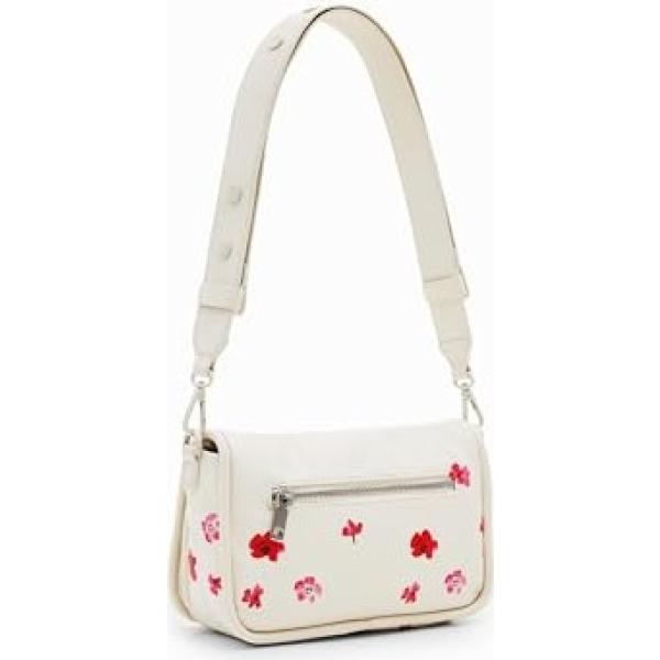 sacs en bandoulière Desigual blanc à fleurs