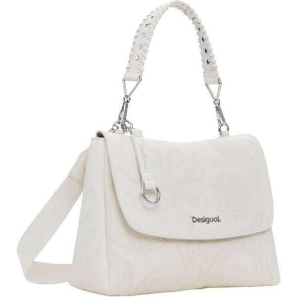 sacs à dos Desigual gris à fleurs