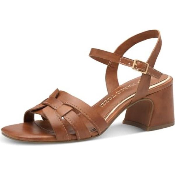 sandales à talon Marco Tozzi marron