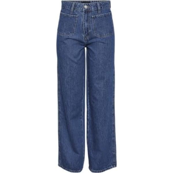 jeans mom Pieces bleu