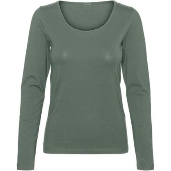 t-shirts Vero Moda vert