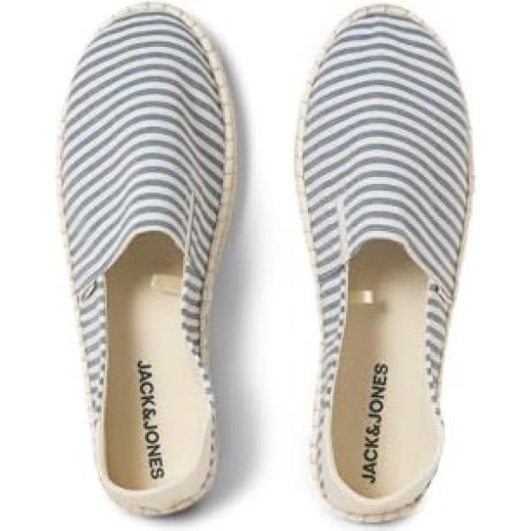 espadrilles Jack & Jones gris à rayures
