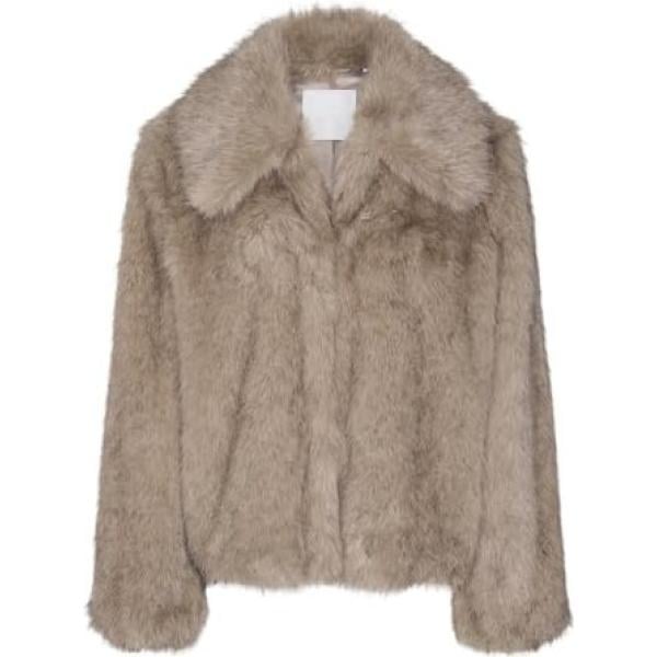 fausses fourrures Vero Moda gris