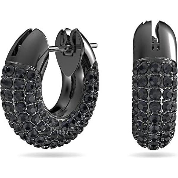 boucles doreilles Swarovski gris