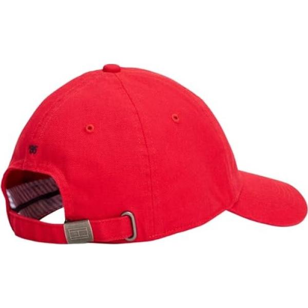 chapeaux avec visière Tommy Hilfiger rouge