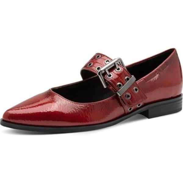 ballerines Marco Tozzi rouge