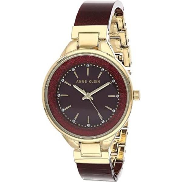 montres Anne Klein marron imprimé