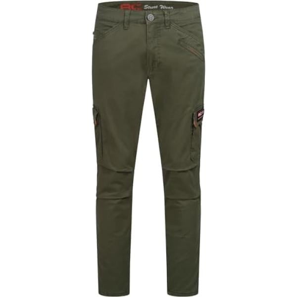 pantalon cargo Rock Creek vert