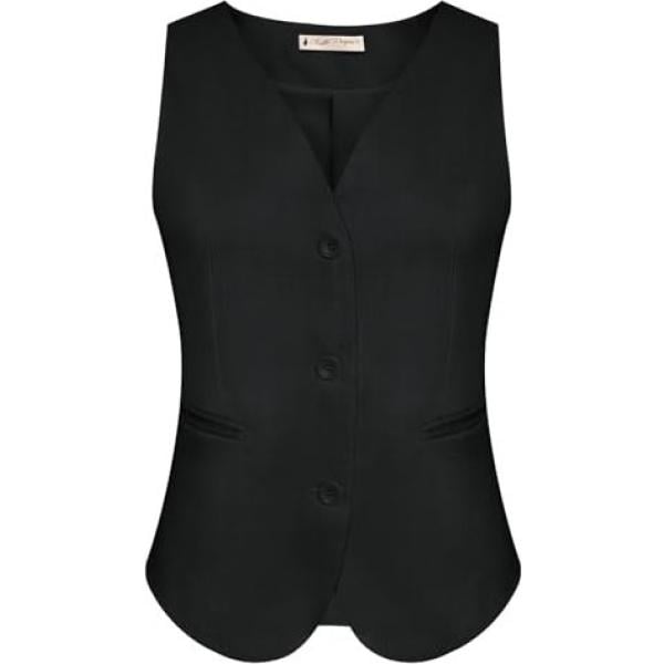 gilets sans manche Belle Poque noir