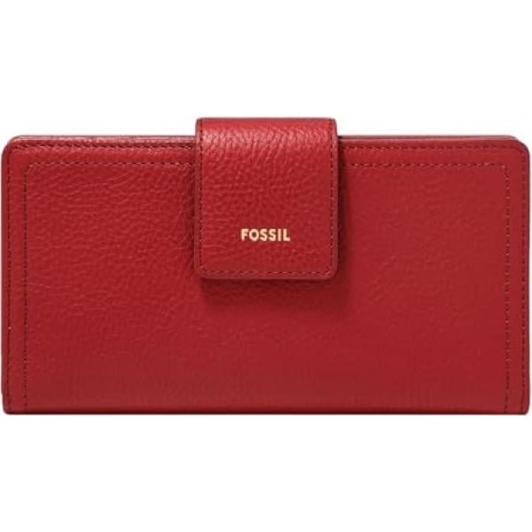 pochette Fossil rouge