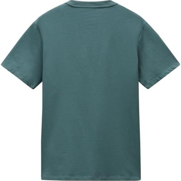 t-shirts Napapijri gris imprimé
