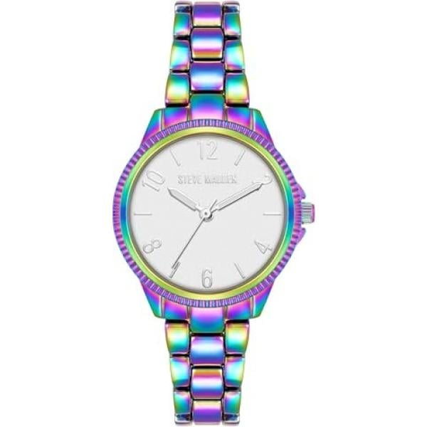 montres analogiques Steve Madden blanc