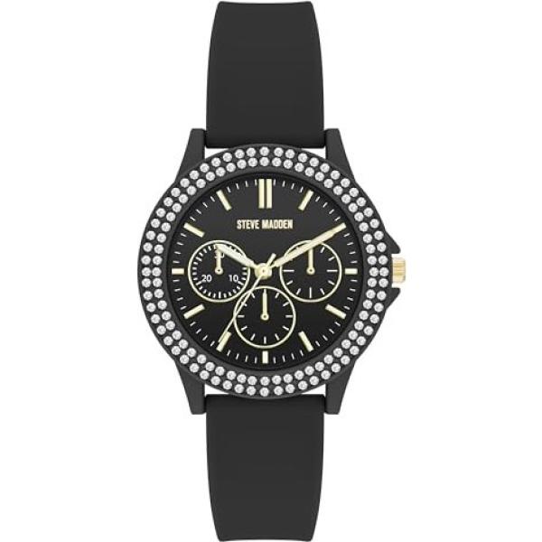 montres analogiques Steve Madden gris