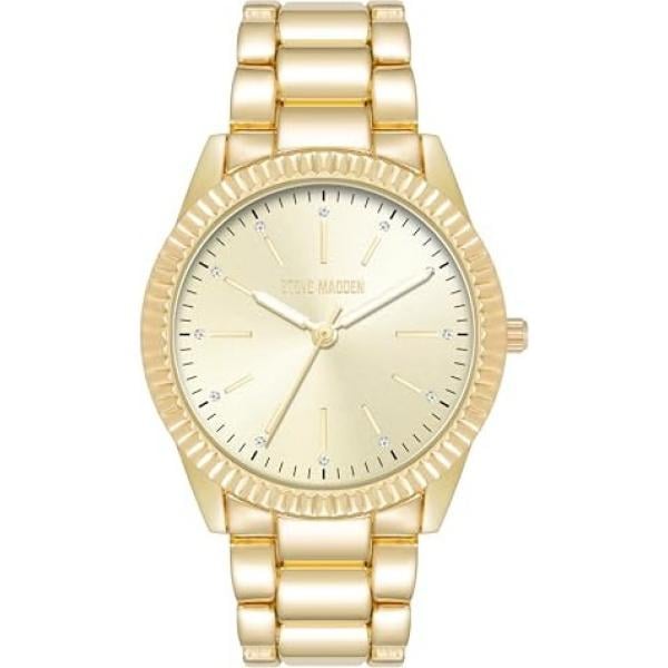 montres analogiques Steve Madden blanc